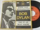 Very rare Bob Dylan single Queen Jane Approximately CBS Holland Exc/Exc
