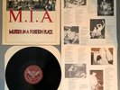M.I.A. Murder in a Foreign Place Lp 1984 CA HC Punk Alternative Tentacles