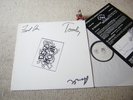 DEAD MOON Strange Pray Tell RARE FULLY SIGNED 1992 GERMAN 1-SIDED PROMO LP, NM
