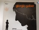 GIORGIO GABER - Dialogue between a engaged and a non-so LP 33 rpm 1972