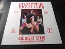 Led Zeppelin – One Night Stand SEALED Mind Control EU Import Live Record 2023