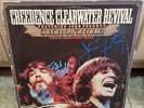 creedence clearwater revival Signed Album Cover  CHRONICLE - No Vinyl Record.