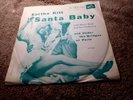 Eartha Kitt  - 78   Santa Baby / Under the Bridge of Paris . with picture sleeve