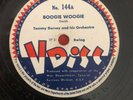 VDISC No. 144 TOMMY DORSEY AND HIS ORCHESTRA BOOGIE WOOGIE / SONG OF INDIA VINYL