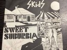 SKIDS SWEET SUBURBIA 1978 VIRGIN SIGNED ADAMSON JOBSON KELLICHAN WHITE VINYL