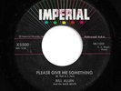 ROCKABILLY 45 by BILL ALLEN & THE BACK BEATS HEAR IT