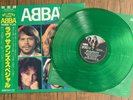 ABBA Love Sounds Special RARE JAPAN-ONLY Green Vinyl LP 1982 DSP-3027 OBI-STRIP