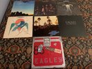 THE EAGLES 7 LP LOT/HOTEL CALIFORNIA/ON THE BORDER/ONE OF THESE NIGHTS/LONG RUN+