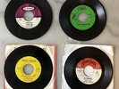 TEJANO 45s LITTLE JOE & THE LATINAIRES, AUGUSTINE RAMIREZ & THE SUNGLOWS