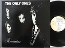 The Only Ones Remains Lp 1984 UK punk Peter Perrett French import Closer records