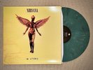 MARBLED AQUA NIRVANA IN UTERO VINYL LP