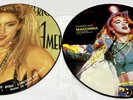 MADONNA - INTERVIEW 12” UK PICTURE DISCS- VINTAGE FROM 1980’s (2)
