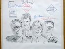 ELVIS COSTELLO & The ATTRACTIONS Almost Blue 1981 UK Promo AUTOGRAPHED LP SUPERB