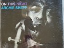 Archie Shepp-On This Night -Vinyl LP-A-97 Stereo 1965 -NEW FACTORY SEALED