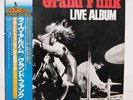 GRAND FUNK RAILROAD / LIVE ALBUM JAPAN ISSUE DOUBLE LP W/OBI, INSERT