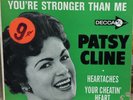 PATSY CLINE EP So Wrong Decca ED 2729 VG/VG+  strong seams 1962