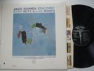 STAN GETZ LUIZ BONFA MARIA TOLEDO Jazz Samba Encore EX VERVE '63 Bossa DG LP