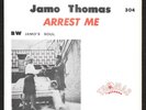 JAMO THOMAS - ARREST ME - THOMAS # 8827 SOUL NM PS PIC PICTURE SLEEVE + MINT 45