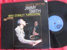 JIMMY SMITH LP PRAYER MEETIN' 1970s re BLUE NOTE-84164 solid blue label RVG VG++