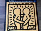 DAVID BOWIE WITHOUT YOU JAPAN 7 INCH EYS-17451 KEITH HARING
