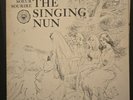 Vintage 1963 The Singing Nun Complete LP Original Watercolor Sketches Excellent