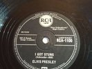 Elvis Presley ‎– One Night / I Got Stung 78 RPM