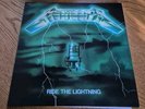 METALLICA LTD GREEN COVER RIDE THE LIGHTNING LP VINYL BERNETT RARE reissue