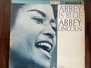 Abbey Lincoln - Abbey Is Blue LP - 1959 - Riverside RLP 1153 - VG-/G+ - READ