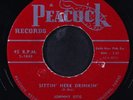 JOHNNY OTIS: sittin' here drinkin' / you got me crying PEACOCK 7