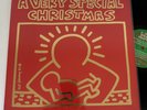 A VERY SPECIAL CHRISTMAS Original 1987 LP  KEITH HARING COVER Complete EX/EX