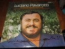 LUCIANO PAVAROTTI WORLD'S FAVORITE TENOR ARIAS LP US VINYL SIGNED AUTOGRAPH COA