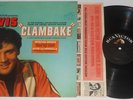 1967 ELVIS PRESLEY CLAMBAKE LP + ORIGINAL INNER \ AMERICAN PRINT