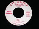 Bobby Diamond 45 Columbia 4-43943 STOP  Promo 1966 Northern Soul M-