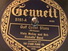 RARE JAZZ BLUES 78 - VIOLA McCOY - Gennett 5151 - Gulf Cost Blues