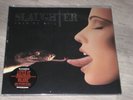 (sealed) SLAUGHTER-Fear No Evil (Red & Black Splatter Double LP, Remasted, RARE)