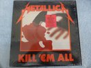 METALLICA KILL EM ALL 1988 ELEKTRA 60766-1 LP  STILL IN SHRINK WITH HYPE EX