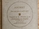 LES DISCOPHILES FRANCAIS DF 195 / KRAUS - MANGALHAES - SCHUBERT PIANO 4 MAINS