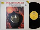 LEONARD BERNSTEIN Mahler Symphony 5 DEUTSCHE GRAMMOPHON LP NM digital