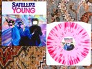 SATELLITE YOUNG Time Slave Japanese Vapor Wave Synth Pop Pink Vinyl LP Record