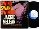 Jackie McLean - Swing, Swang, Swingin' LP - Blue Note Mono RVG 47 W 63rd
