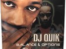 DJ QUIK Balance & Options ARISTA 2x LP  Hip Hop Rap Promo NM/EX VINYL ALBUM