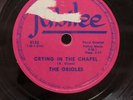 78 RPM Crying In The Chapel You Think I Ought To Know The Orioles Jubilee 5122