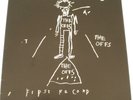 THE OFFS First Record LP Cover Jean-Michel Basquiat Art CD Presents Promo Unused