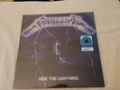 NEW SEALED Metallica Ride The Lightning LP Walmart Exclusive Electric Blue Vinyl