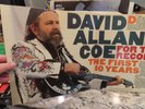 - DAVID ALLAN COE - The FIRST 10 YEARS - BARELY PLAYED NM- 2X VINYL LP