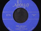 CARMEN TAYLOR: teen-age ball / oh please APOLLO 7