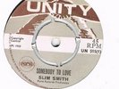SLIM SMITH-SOMBODY TO LOVE-CONFUSION-UNITY UK-1969 EX+