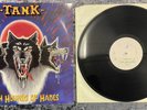 TANK TEST PRESS Vinyl Filth hounds of hades White Label 1982 NWOBHM Heavy Metal.