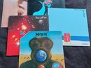 MANFRED MANN'S EARTH BAND – 5Lp's – MESSIN', SOLAR FIRE, CHANCE, NIGHTINGALES...