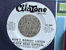 RARE Funk Northern Soul Promo 45 BLACK HAZE EXPRESS won’t Nobody Listen CLINTONE